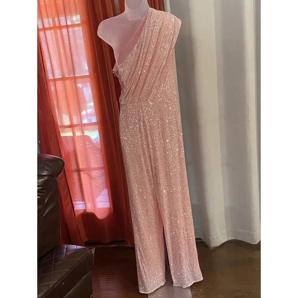 NWT Jay Godfrey Georgia Sequin Jumpsuit SIZE 8. $395 - Picture 5 of 6